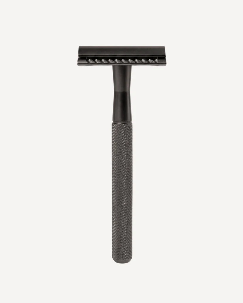 Retro Manual Razor — All-Metal, Fully Enclosed, Vintage Style