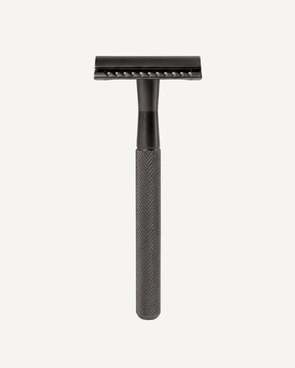 Retro Manual Razor — All-Metal, Fully Enclosed, Vintage Style