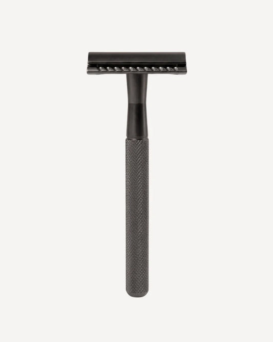 Retro Manual Razor — All-Metal, Fully Enclosed, Vintage Style
