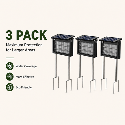 Instant Out-Door Mosquito Shield — Solar Powered