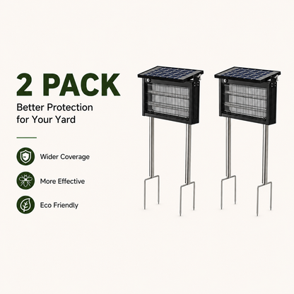 Instant Out-Door Mosquito Shield — Solar Powered