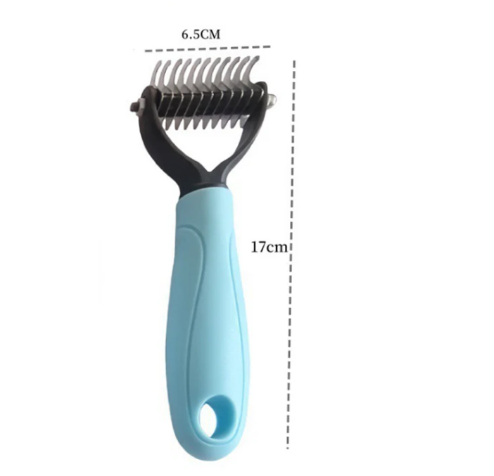 🐶Dual-Sided Pet Grooming Comb for Dogs & Cats