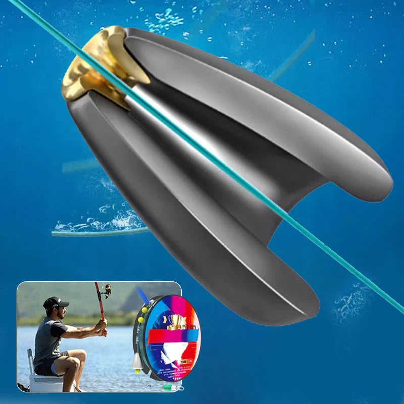 Fishing Line Set with Automatic Depth Search