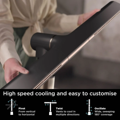 TurboBlade Bladeless Comfort Tower Fan