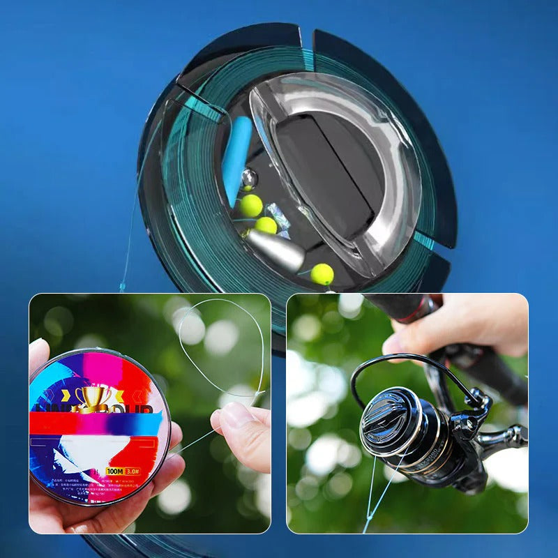 Fishing Line Set with Automatic Depth Search